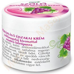GoldenGreen crema de noapte nutritiva cu struguri 100 ml.
