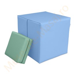 Cub/dreptunghi din spuma pentru gimnastica 60x30x30.