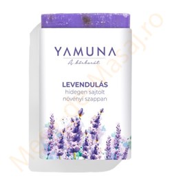Sapun vegetal presat la rece lavanda Yamuna 110 gr.