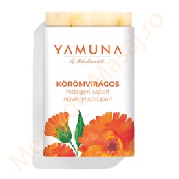 Sapun vegetal presat la rece galbenele Yamuna 110 gr.