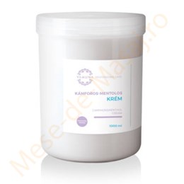 Crema de masaj Yamuna cu menta si camfor 1000 ml.
