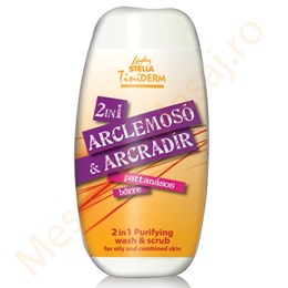 TiniDerm lapte demachiant si gomaj Lady Stella 100 ml.