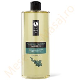 Ulei de argan cu menta si rozmarin Sara Beauty Spa 1000 ml.
