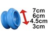 Ventuze din cauciuc tip ciuperca pentru masaj.