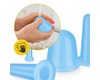 Set de ventuze pentru masaj facial din silicon